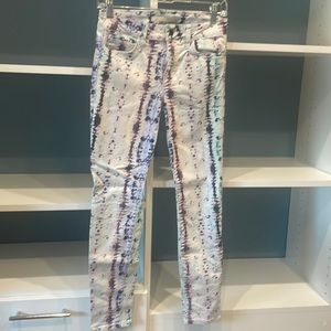 Tie Dyed Joes Jeans in size 26.